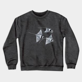 Devil fish manta ray Mobula mobular Crewneck Sweatshirt